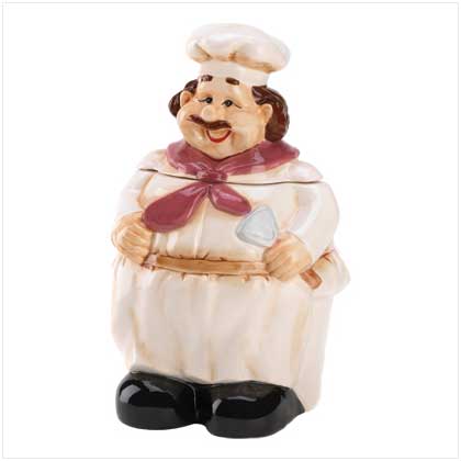 Le Chef Cookie Jar - FREE SHIPPING!